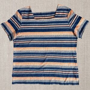 CORAL BAY WOMEN’S STRIPED TOP SIZE L